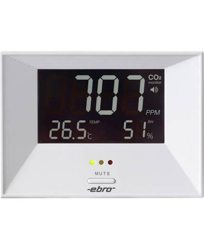 ebro RM 100 Kooldioxidemeter 0 - 3000 ppm Met temperatuurmeting