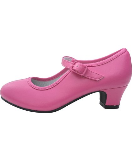 Anna schoenen roze/Spaanse Prinsessen schoenen maat 34 (binnenmaat 22 cm) bij jurk