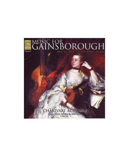 MUSIC OF GAINSBOROUGH WORKS BY ABEL/J.C. BACH/GIARDINI/LINLEY/STRAUBE. Audio CD, CHARIVARI AGREABLE, CD