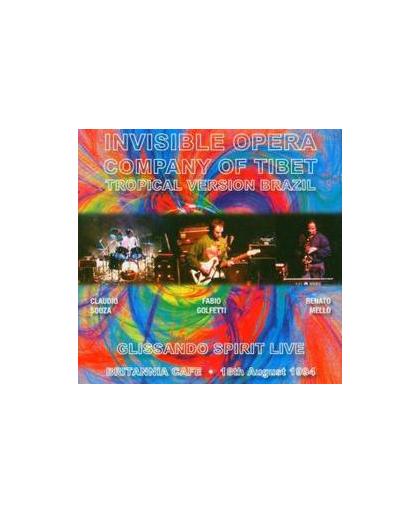 GLISSANDO SPIRIT LIVE 94 BRAZILIAN VERSION OF GONG. Audio CD, INVISIBLE OPERA COMPANY, CD