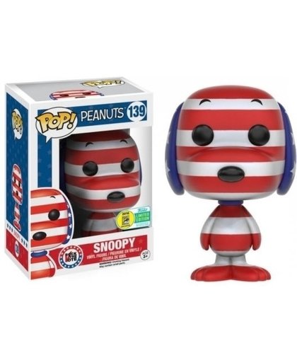 Peanuts Pop Vinyl: Red White & Blue Snoopy Limited Edition