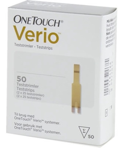 OneTouch Verio Teststrips 50 stuks