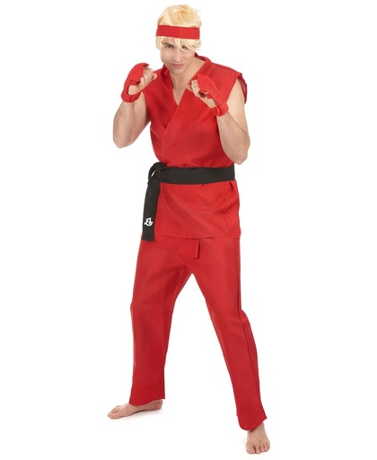Verkleedkostuum Kung Fu voor heren Carnvalkleding - Verkleedkleding - One size
