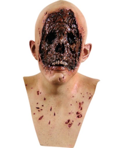 Latex masker 'No Face' - Halloween Masker