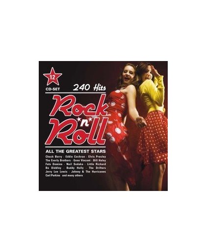 ROCK N ROLL ALL THE.. .. GREATEST HITS/12CD SET IN PIZZA BOX. V/A, CD