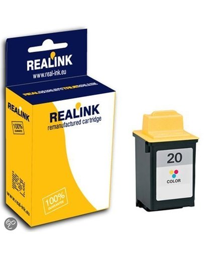 Lexmark 20 / 15MX120E inktcartridge kleur (compatible)