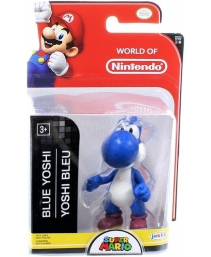 World of Nintendo Mini Figure - Blue Yoshi