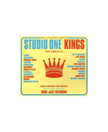 STUDIO ONE KINGS PRES.BY SOUL JAZZ RECORDS/W/LARRY MARSHALL/JOHN HOLT/AO. Audio CD, V/A, CD