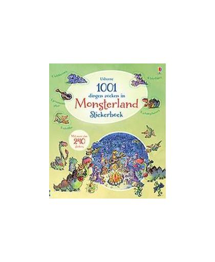 1001 dingen zoeken in monsterland - stickerboek. 1001 DINGEN ZOEKEN, Doherty, Gillian, Paperback