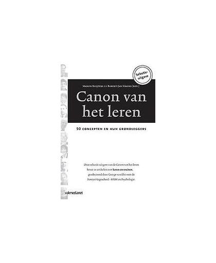 Canon van het leren. leren en trainen, Simons, Robert-Jan, Paperback