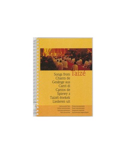 Liederen uit Taize. begeleidingsbundel, TAIZE, - 71, Paperback