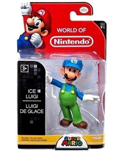 World of Nintendo Mini Figure - Ice Luigi