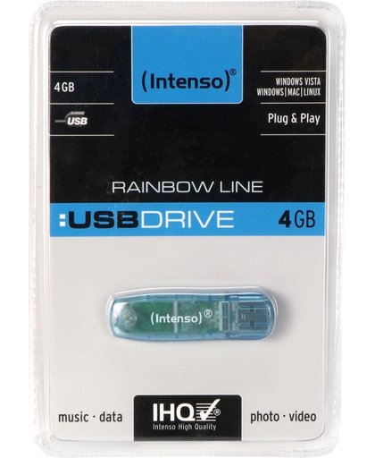 Intenso Rainbow Line - USB-stick - 4 GB