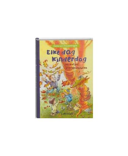 Elke dag kinderdag. 100 vrolijke voorleesverhalen, Van Houwelingen, Frans, Hardcover