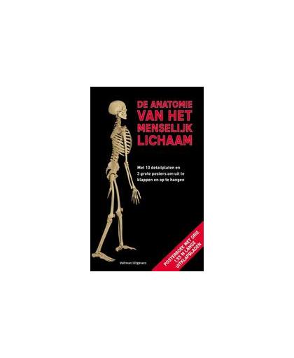 De anatomie van het menselijk lichaam. met 10 detailplaten en 3 grote posters om uit te klappen en op te hangen, Roland Muhlbauer, Paperback