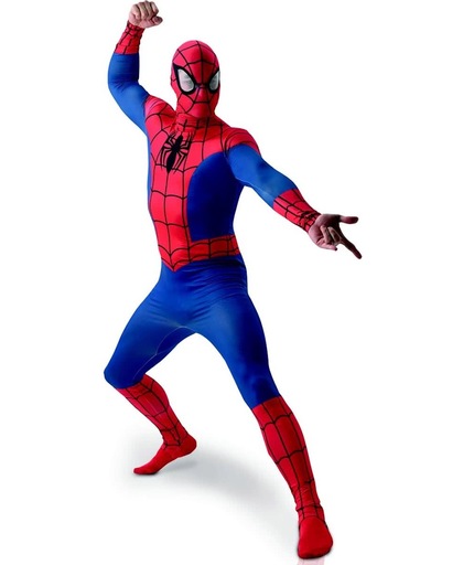 Marvel Spiderman - Kostuum Volwassenen - Maat XL - 56/58