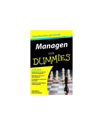 Managen voor Dummies. Peter Economy, Paperback