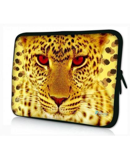 Sleevy 11.6 laptophoes cheeta