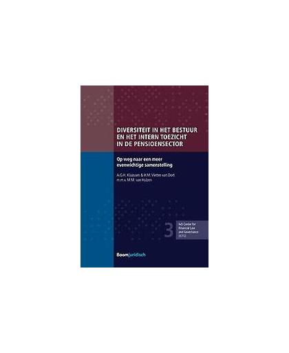 Diversiteit in het bestuur en het intern toezicht in de pensioensector. op weg naar een meer evenwichtige samenstelling, Paperback