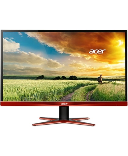 Acer XG270HU 27" Wide Quad HD LED Zwart, Rood computer monitor
