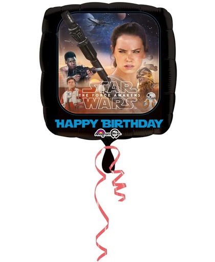 Heliumballon Star Wars Happy Birthday
