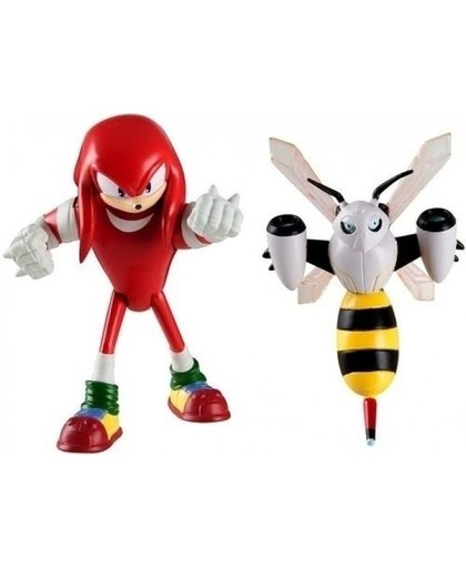 Sonic Boom Action Figure - Knuckles & Beebot