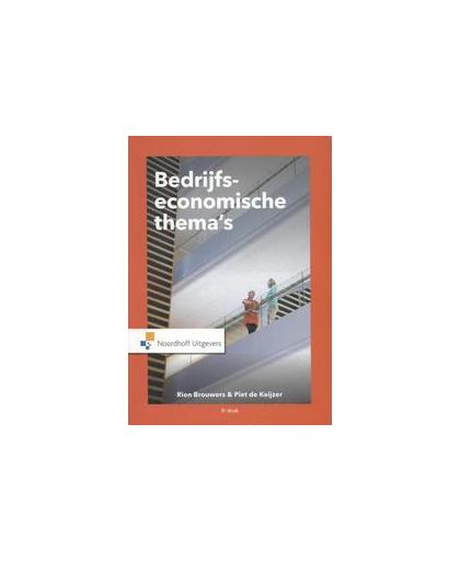 Bedrijfseconomische thema's. Rien Brouwers, Paperback