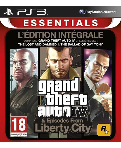 Grand Theft Auto 4 (GTA 4) (Complete Edition) (Essentials) (French) (English subtitles) PS3