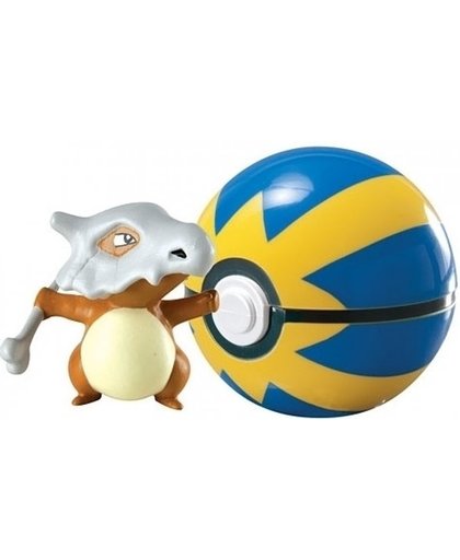 Pokemon Figure - Cubone + Quick Ball