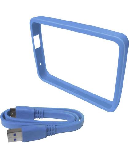 Western Digital WD Grip Pack 1TB Slate HDD-behuizing Zwart, Blauw