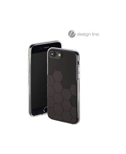 Hama Hexagon GSM backcover Geschikt voor model (GSMs): Apple iPhone 6, Apple iPhone 6S, Apple iPhone 7, Apple iPhone 8 Zwart