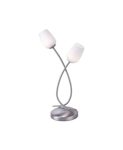 Paul Neuhaus Anastasia 4564-55 LED-tafellamp 6 W Warm-wit RVS, Wit