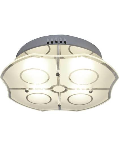 Lutec Varese 8708 LED-plafondlamp 30 W Warm-wit Zilver