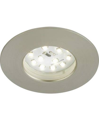 LED-inbouwlamp Nikkel (mat) 5.5 W Briloner 7231--012