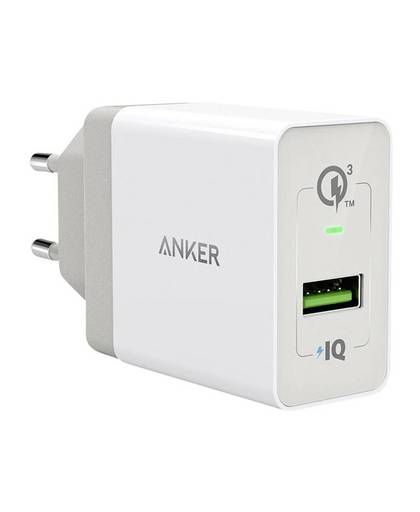 Anker PowerPort+1 QC3.0 A2013324 USB-oplader Thuis Uitgangsstroom (max.) 2400 mA 1 x USB Qualcomm Quick Charge 3.0