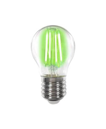 LightMe LM85316 LED-lamp E27 Kogel 4 W Groen Filament / Retro-LED Energielabel A++ (A++ - E) 1 stuks