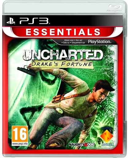 Sony Uncharted: Drake's Fortune, PS3 PlayStation 3 Engels, Italiaans video-game
