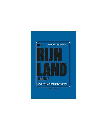 Het Rijnland-boekje. wie het weet mag het zeggen, Weggeman, Mathieu, Paperback