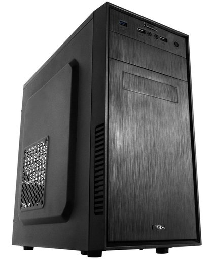 NOX NXFORTE Mini-Toren Zwart computerbehuizing