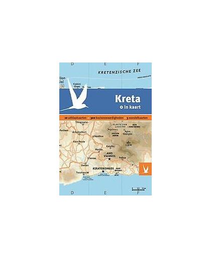 Kreta in kaart. 10 uitklapkaarten * 300 bezienswaardigheden * 3 wandelkaarten, Wong, François, Paperback