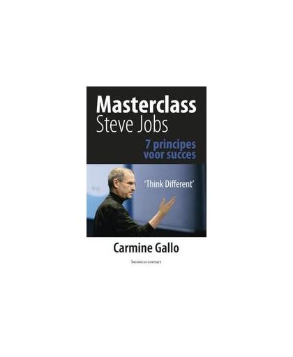 Masterclass Steve Jobs. 7 principes voor succes, Gallo, Carmine, Paperback