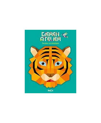 Dierenatelier *1 - tijger. een kleur- en stickerboek, Paperback
