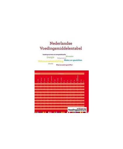Nederlandse voedingsmiddelentabel. Stichting Voedingscentrum Nederland, Hardcover
