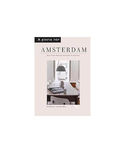 A glimpse into Amsterdam. 12 city interiors | 12 city maps | 12 city guides, Loenen, Linda, Hardcover