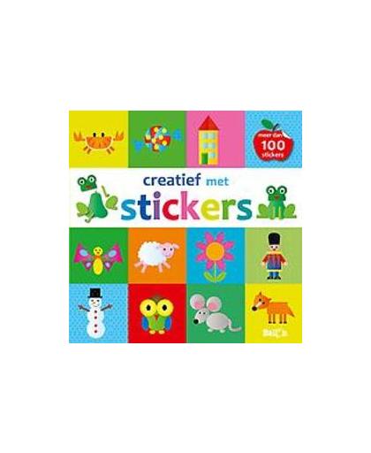 Creatief met stickers (appel). Paperback