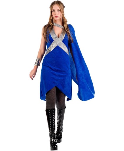 Drakenkoningin kostuum voor vrouwen - Verkleedkleding - Medium