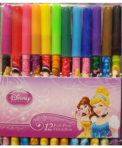Disney Princess Kleurstiften (12 st per verpakking)