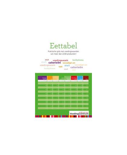 Eettabel. praktische gids met voedingswaarden van meer dan 2200 producten, Stichting Voedingscentrum Nederland, Paperback