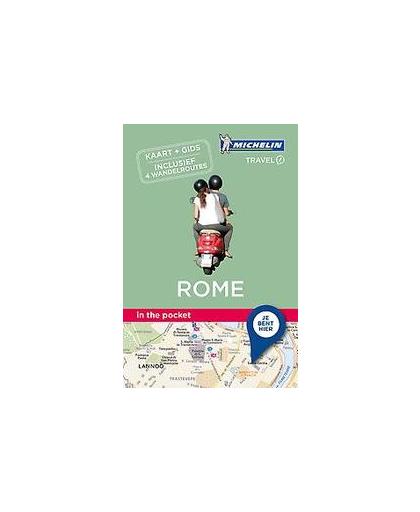 Michelin in the pocket - Rome. Kaart + gids - Inclusief 4 wandelroutes, Paperback