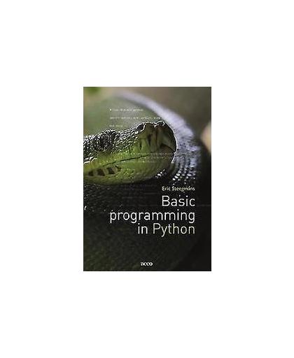 Basic programming in Python. Steegmans, Eric, Paperback